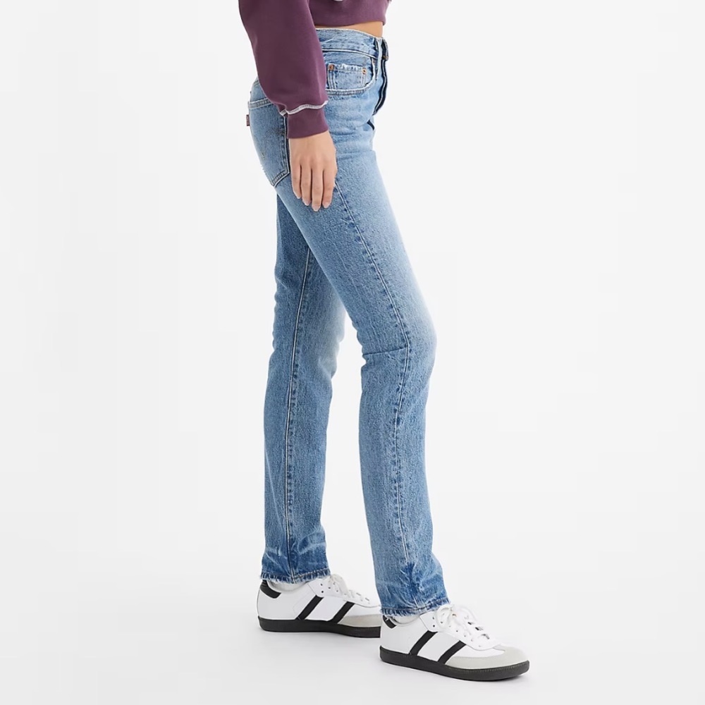 Levis 501 S Jeans Medium Wash - W25 L28